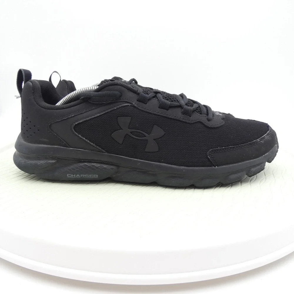 Under Armour Charged Assert 9 Mens Running Shoes Black 3024590-003 Size 12